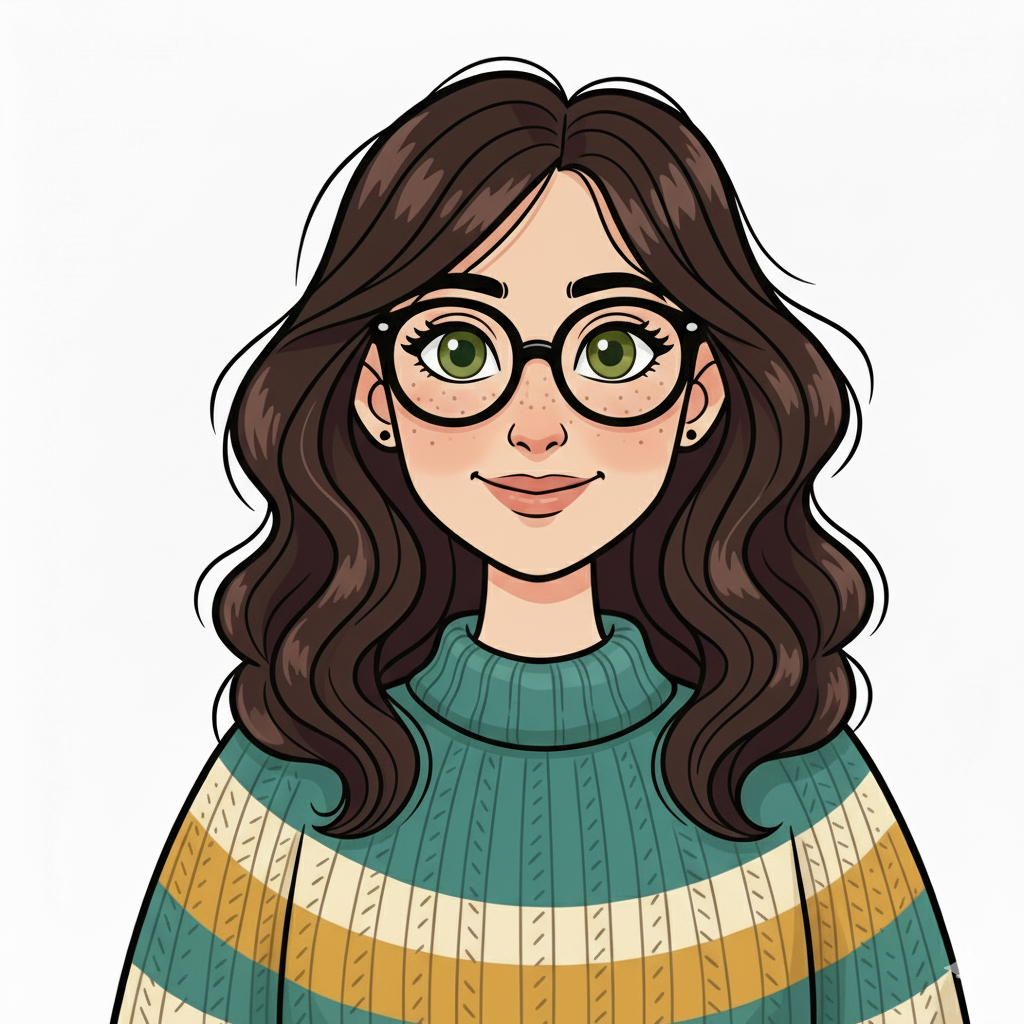 Portrait schématisé de Eloïse RIOUALL