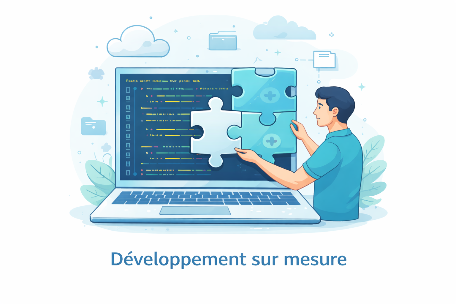 Développement sur mesure