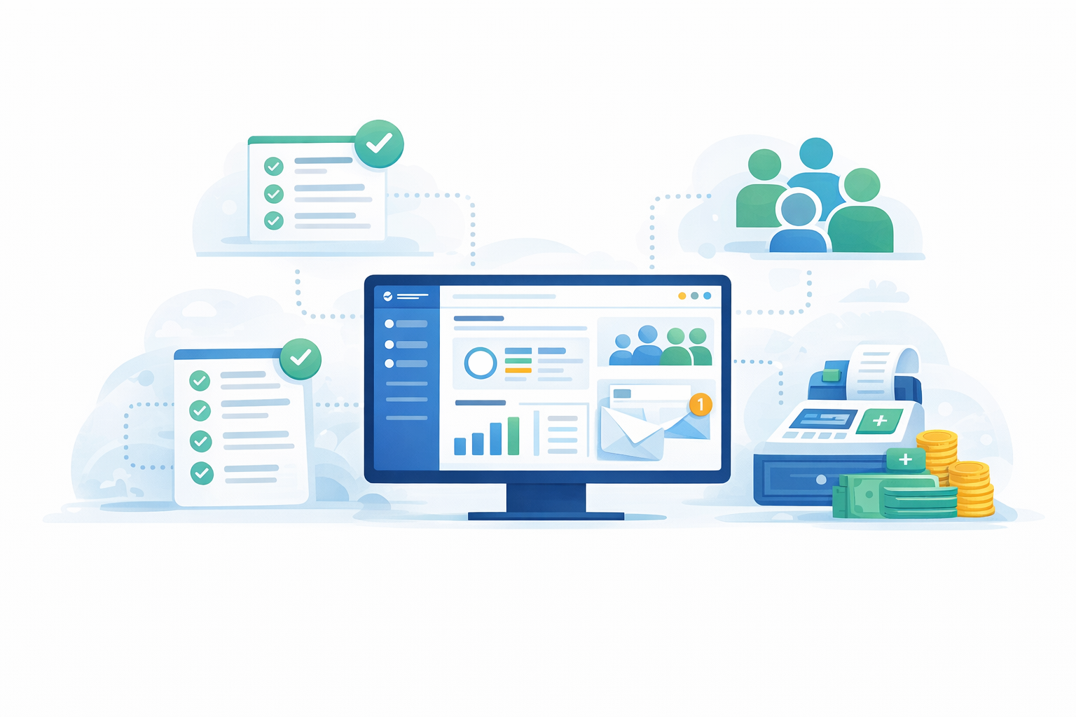 Fonctionnalités de Simply Asso